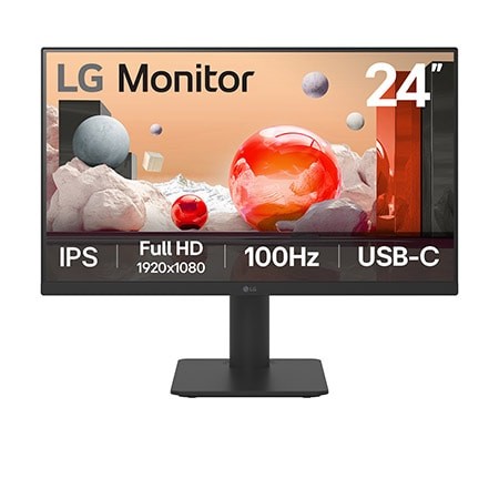 LG 24-inch Full HD USB-C Monitor