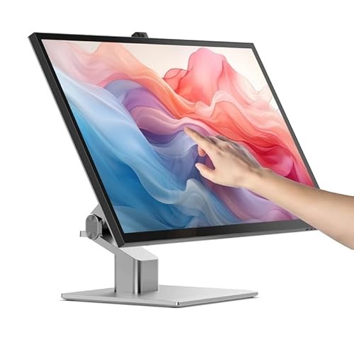 ALOGIC Clarity Fold Touch 32-inch 4K Monitor with 65W USB-C, WebCam, Touch Screen and Fold Stand