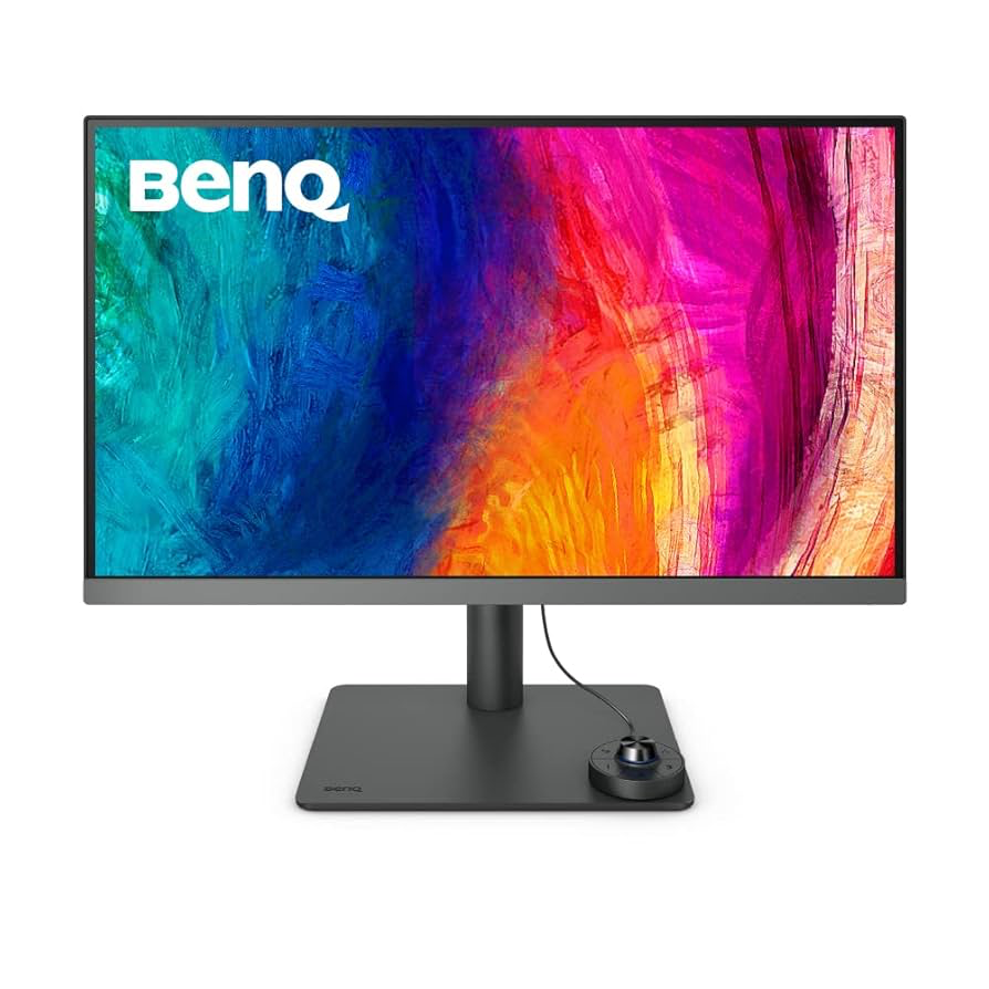 BenQ DesignVue PD2706U 27" Class 4K UHD LED Monitor - 16:9 - Dark Grey - 27" Viewable - In-plane Switching (IPS) Technology - LED Backlight - 3840 x 2160 - 1.07 Billion Colors - 400 cd/m² - 5 ms - 60 Hz Refresh Rate - Speakers - HDMI - DisplayPort - USB Hub, KVM Switch