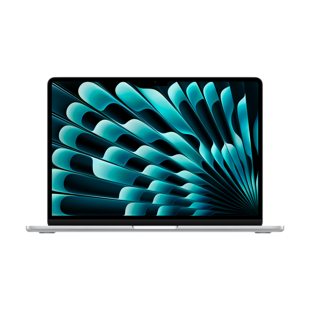 APPLE MacBook  Air 13.6in - Silver - M4 (10C CPU / 8C GPU) - 16GB - 256GB SSD - 30W USB-C Power Adapter