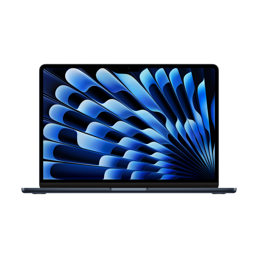 APPLE MacBook  Air 13.6in - Midnight - M4 (10C CPU / 8C GPU) - 16GB - 256GB SSD - 30W USB-C Power Adapter