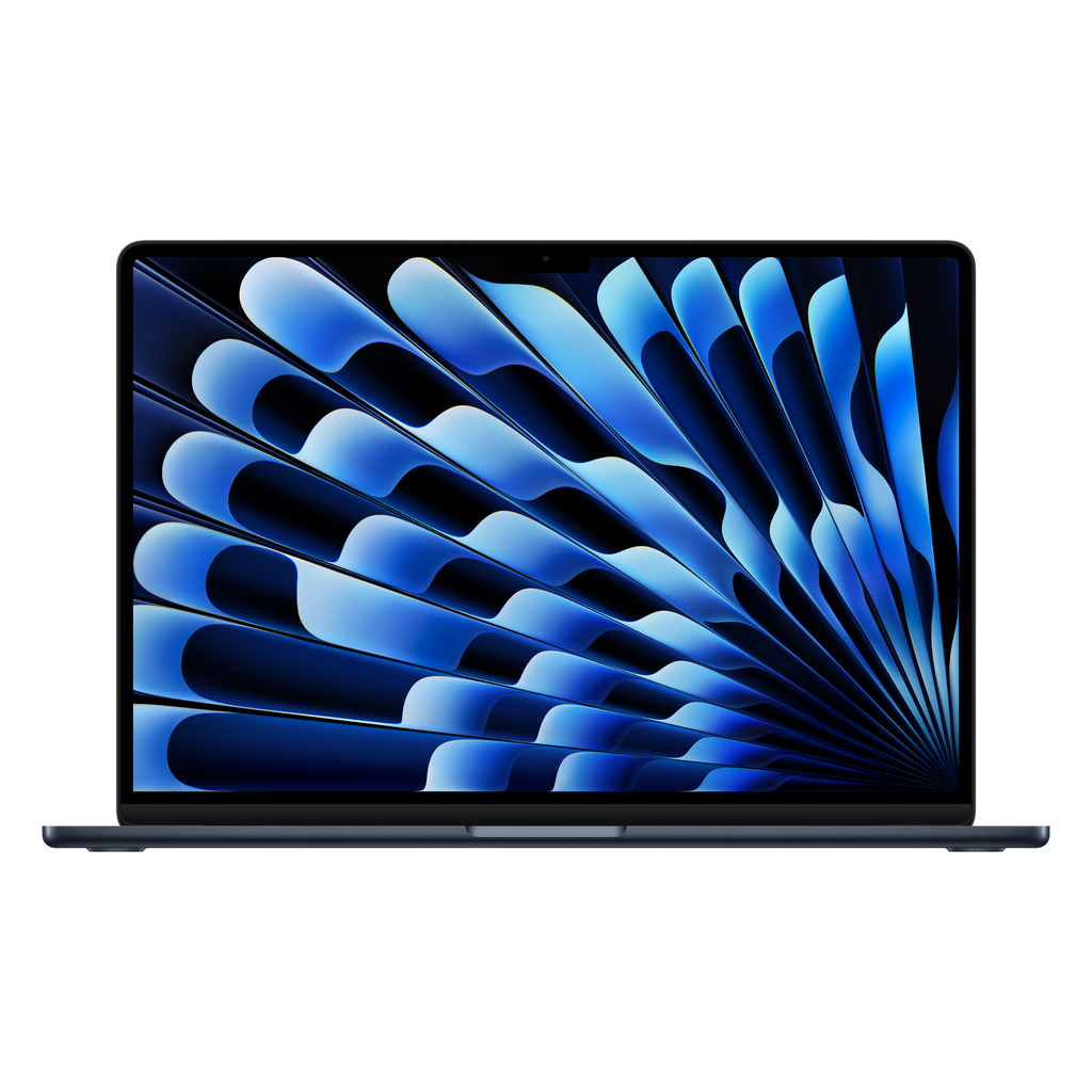 APPLE MacBook  Air 15.3in - Midnight - M4 (10C CPU / 10C GPU) - 16GB - 256GB SSD - 35W Dual USB-C Port Power Adapter