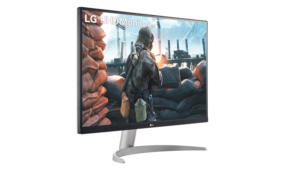 LG 27UP600-W 27" Class 4K UHD LCD Monitor - 16:9 - White - 27" Viewable - In-plane Switching (IPS) Technology - 3840 x 2160 - 1.07 Billion Colors - FreeSync - 400 cd/m² - 5 ms - GTG (Fast) Refresh Rate - HDMI - DisplayPort
