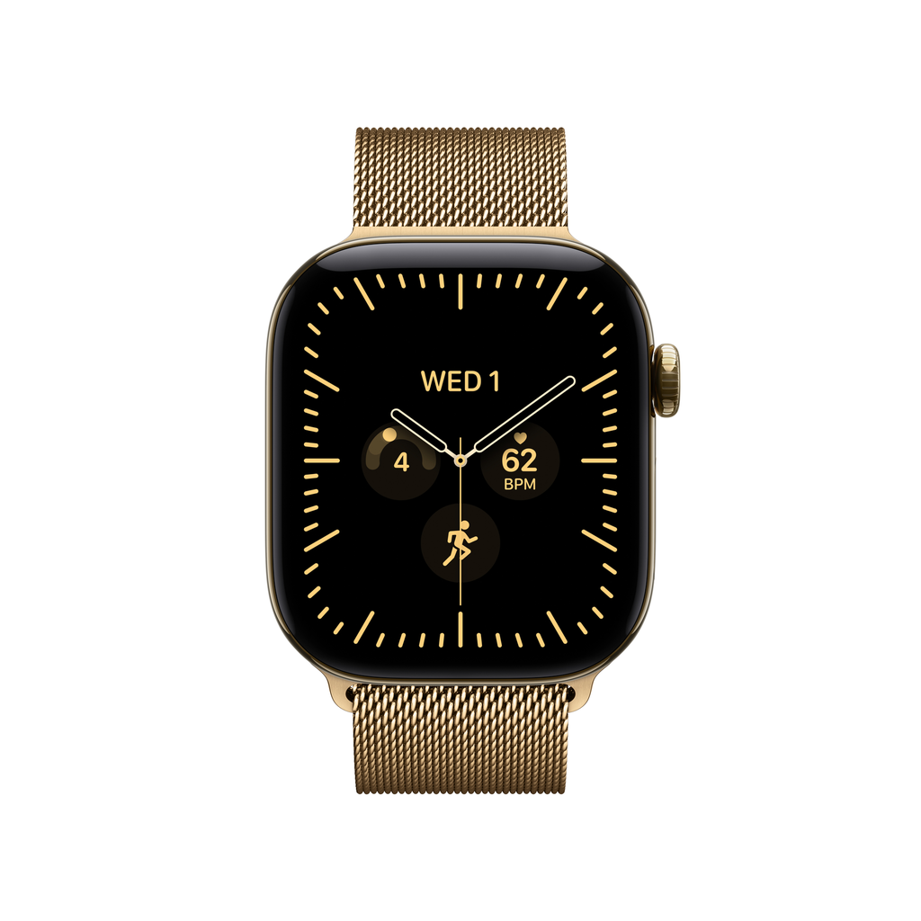 [MJGL4X/A] Watch Series 12 GPS + Cellular 42mm Radiant Gold Titanium Case with Radiant Gold Milanese Loop